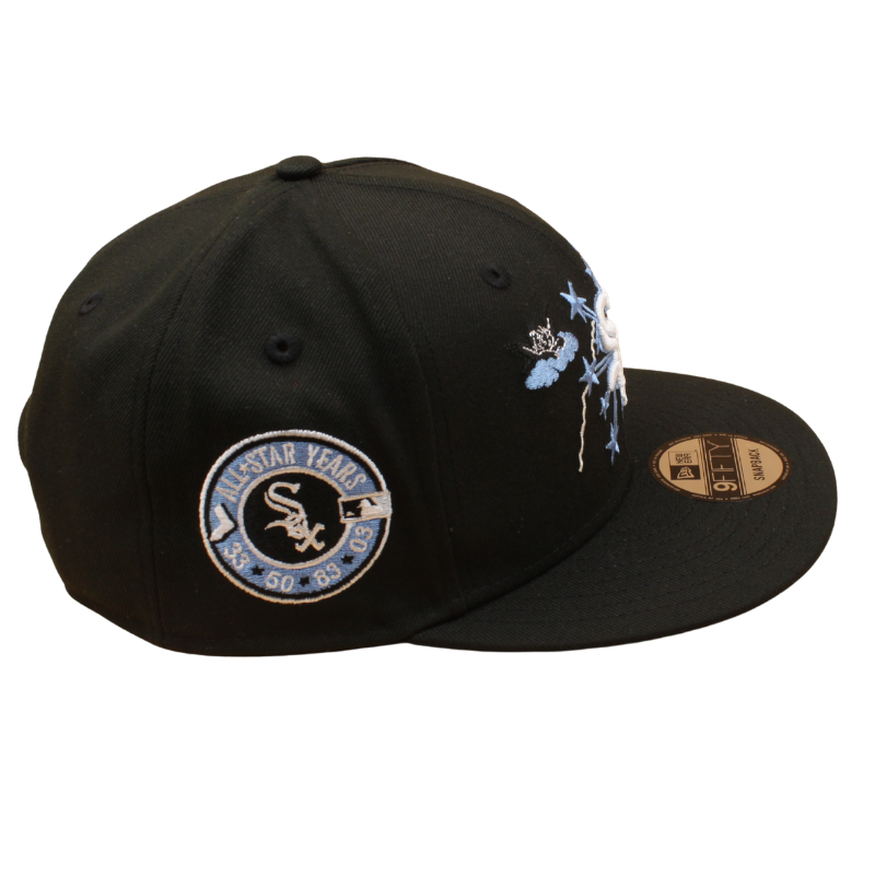 New Era - 9FIFTY Snapback - Chicago White Sox - ALL STAR YEARS - Black/Sky Blue - Headz Up 
