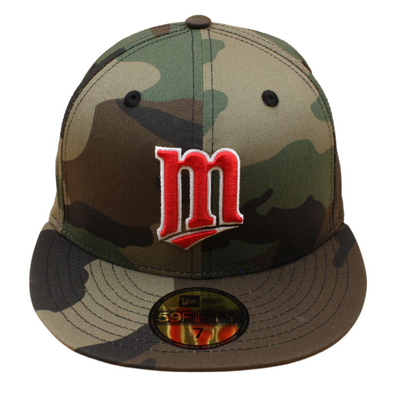 New Era - 59FIFTY - Minnesota Twins Cooperstown - WS 1991 - Woodland Camo/Red UV - Headz Up 