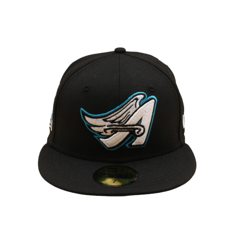 New Era - 59Fifty Fitted Cap - Anaheim Angels - 40th Anniversary - Black - Headz Up 