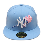 New Era - 59FIFTY - New York Yankees Cooperstown - WS 1996 ROSE - Sky Blue/Pink UV - Headz Up 