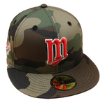 New Era - 59FIFTY - Minnesota Twins Cooperstown - WS 1991 - Woodland Camo/Red UV - Headz Up 