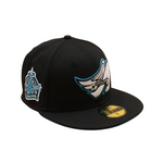 New Era - 59Fifty Fitted Cap - Anaheim Angels - 40th Anniversary - Black - Headz Up 