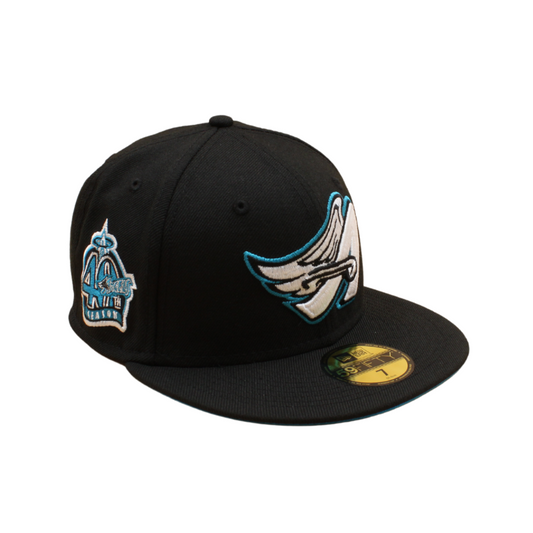 New Era - 59Fifty Fitted Cap - Anaheim Angels - 40th Anniversary - Black