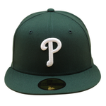 New Era - 59FIFTY Fitted -  Philadelphia Phillies - Dark Green/Grey UV - Headz Up 