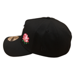 New Era - 9FORTY A-Frame Cap - New York Yankees - Pink Rose - Black - Headz Up 