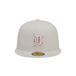 Mothers Day Detroit Tigers 59Fifty Fitted Cap - Stone/Pink - Headz Up 