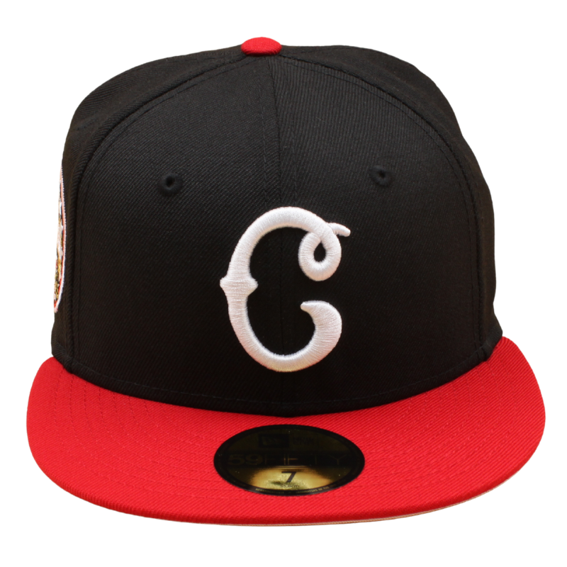New Era - 59FIFTY - Cleveland Buckeyes - Black/Red - Headz Up 