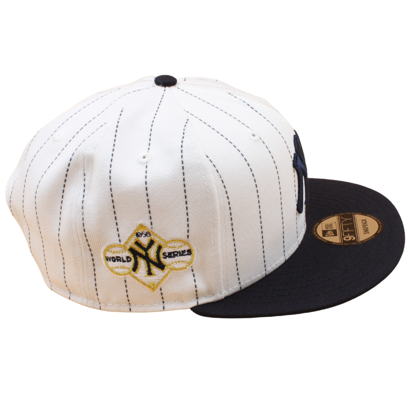 New Era - 9FIFTY Snapback - New York Yankees - Pinstripe - White/Navy - Headz Up 