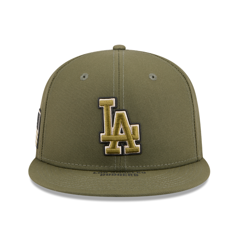 New Era - 59FIFTY - Los Angeles Dodgers - ARMED FORCES - Olive - Headz Up 