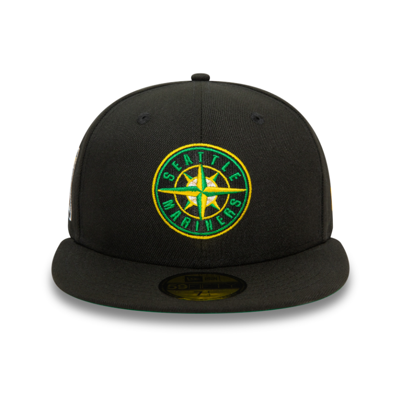 New Era - Seattle Mariners MLB Cooperstown Alternate 59Fifty Fitted - Black - Headz Up 