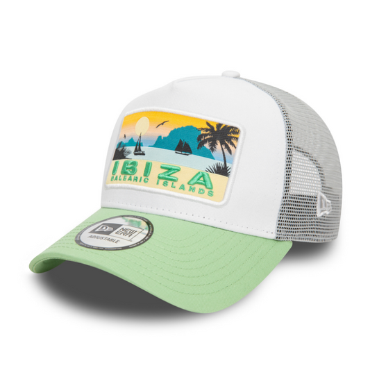 New Era - NE Summer - Trucker Cap - Light Green - Headz Up 