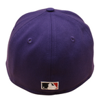 New Era 59FIFTY Fitted Cap - Arizona Diamondbacks Cooperstown - 1998 Inaugural Season - Purple/Grey UV - Headz Up 