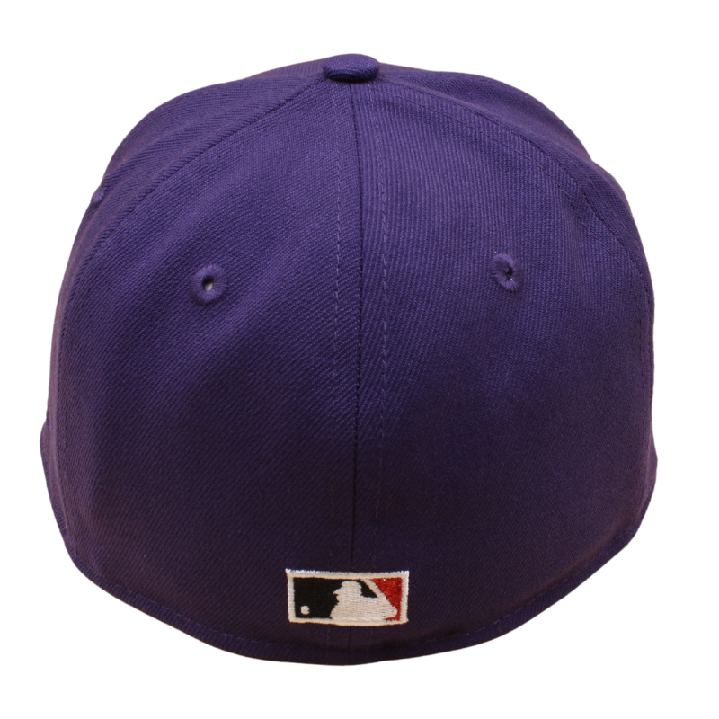 New Era 59FIFTY Fitted Cap - Arizona Diamondbacks Cooperstown - 1998 Inaugural Season - Purple/Grey UV - Headz Up 