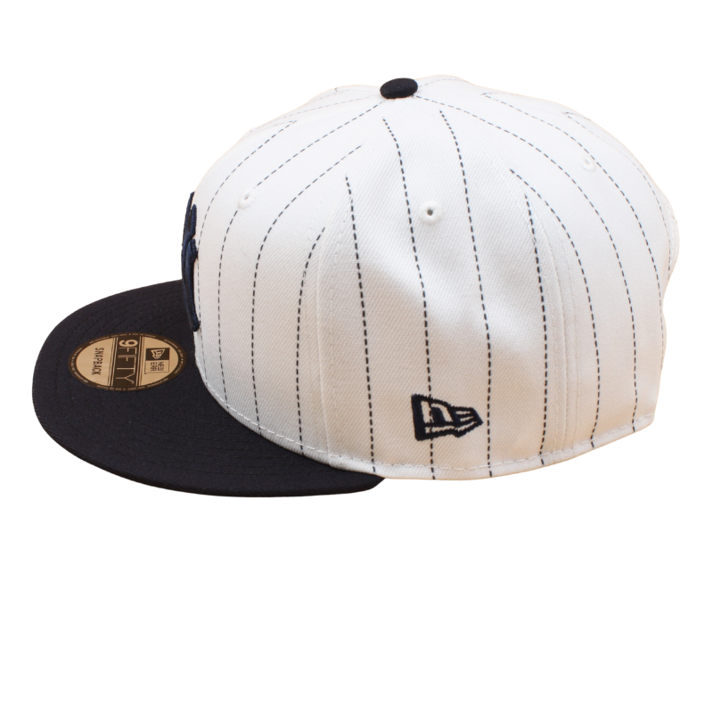 New Era - 9FIFTY Snapback - New York Yankees - Pinstripe - White/Navy - Headz Up 