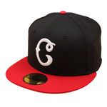 New Era - 59FIFTY - Cleveland Buckeyes - Black/Red - Headz Up 