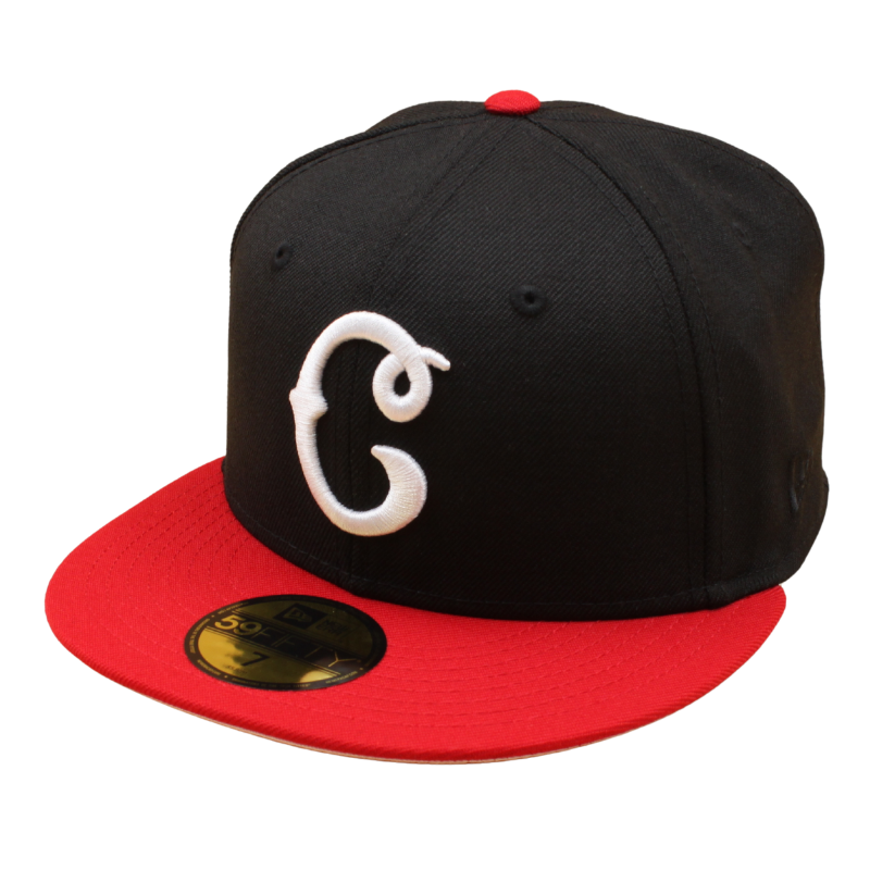 New Era - 59FIFTY - Cleveland Buckeyes - Black/Red - Headz Up 