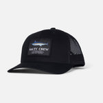 Salty Crew - Marlin Mount Retro Trucker Cap - Black - Headz Up 