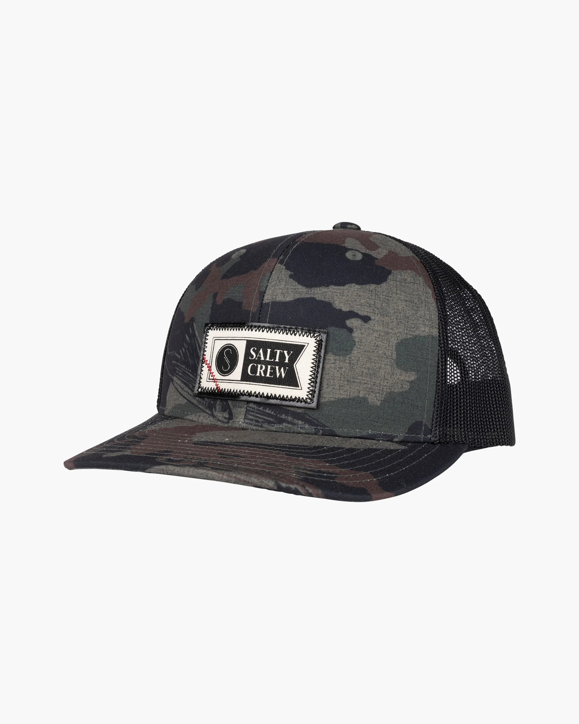 Salty Crew - Topstich Retro Trucker Cap - Salty Camo - Headz Up 