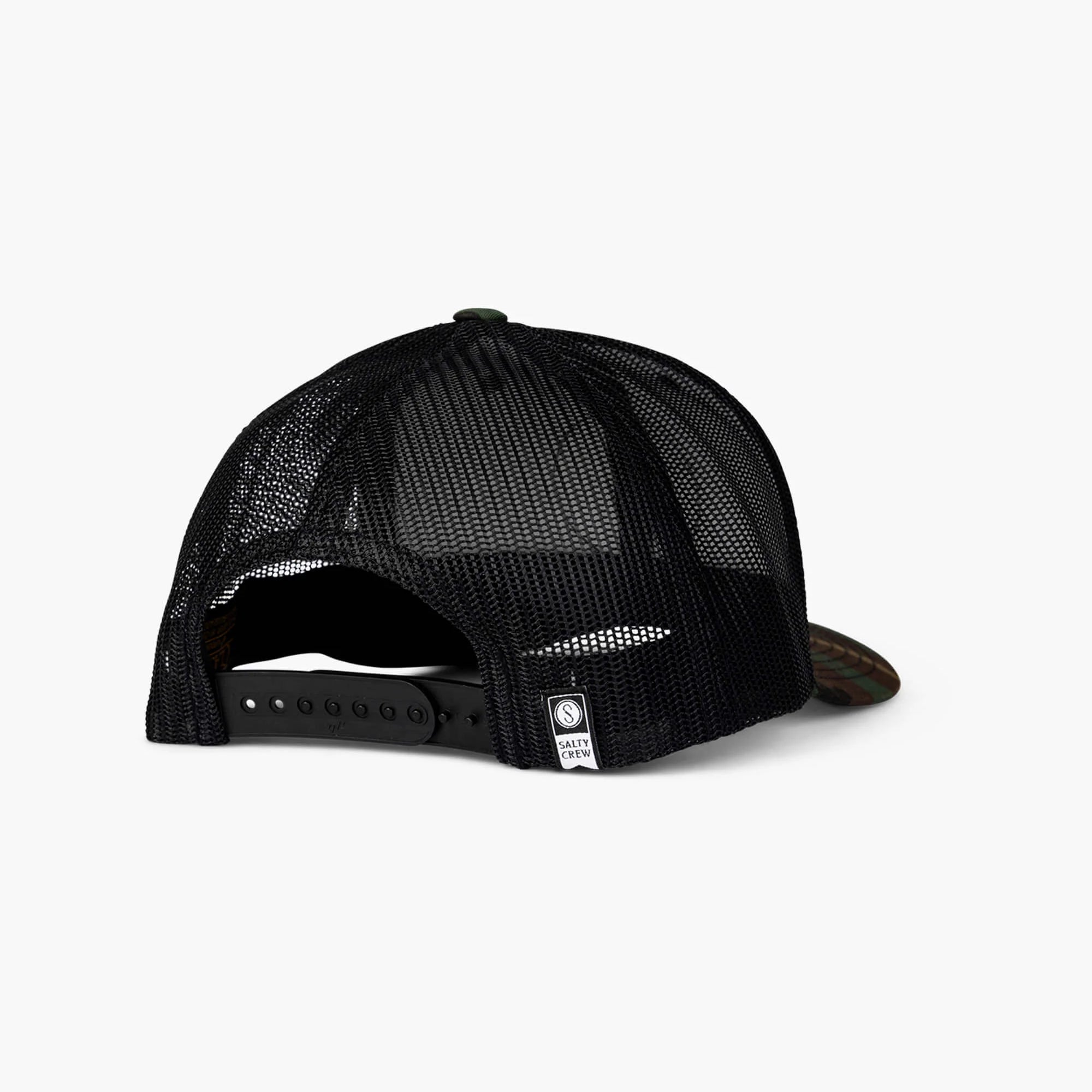 Salty Crew - Bottom Dweller Retro Trucker Cap - Camo - Headz Up 