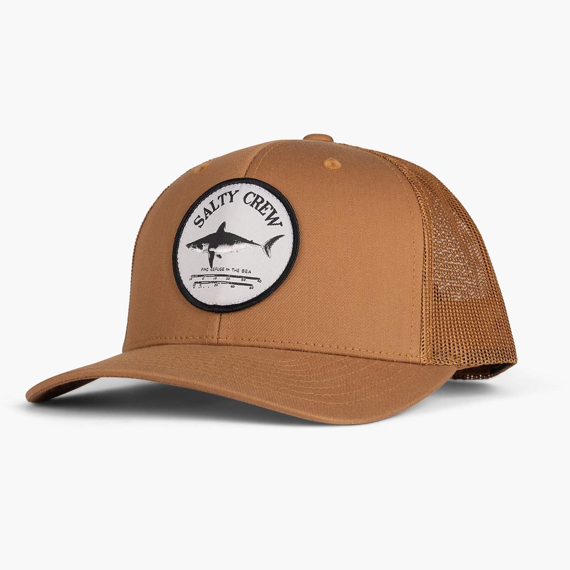 Salty Crew - Bruce Retro Trucker Cap - Camel - Headz Up 