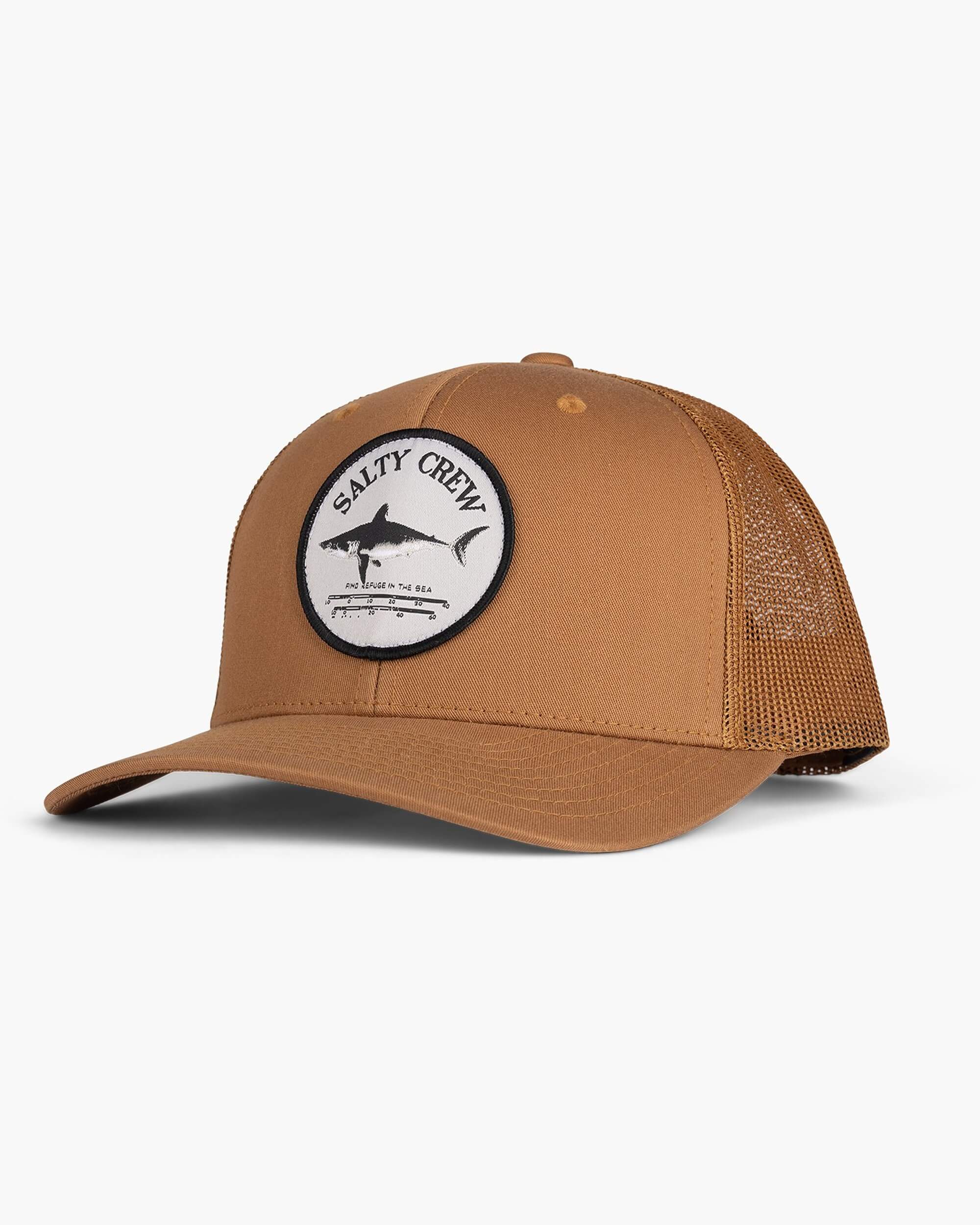 Salty Crew - Bruce Retro Trucker Cap - Camel - Headz Up 