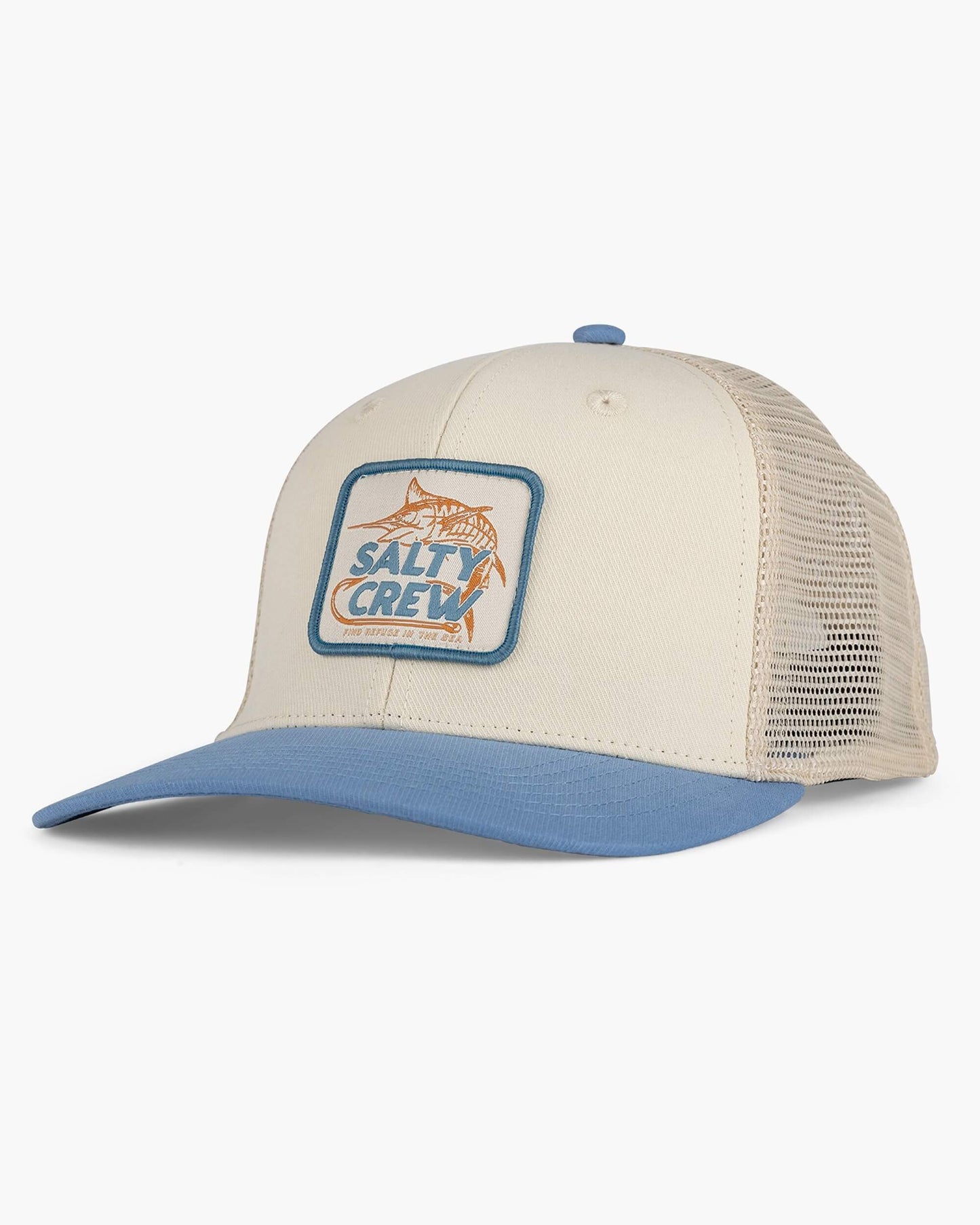 Salty Crew - HOOK UP Twill Retro Trucker Cap - Natural