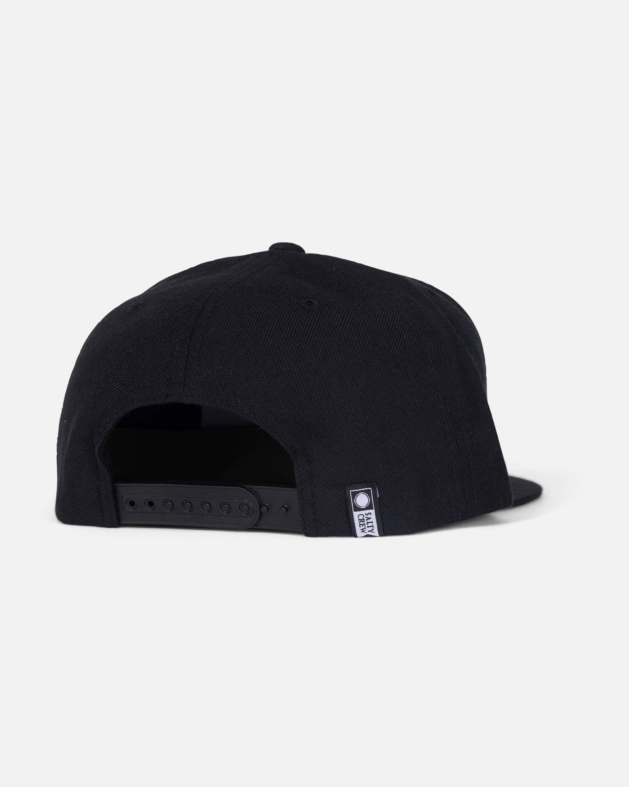 Salty Crew - LURKING 6 Panel Snapback - Black - Headz Up 