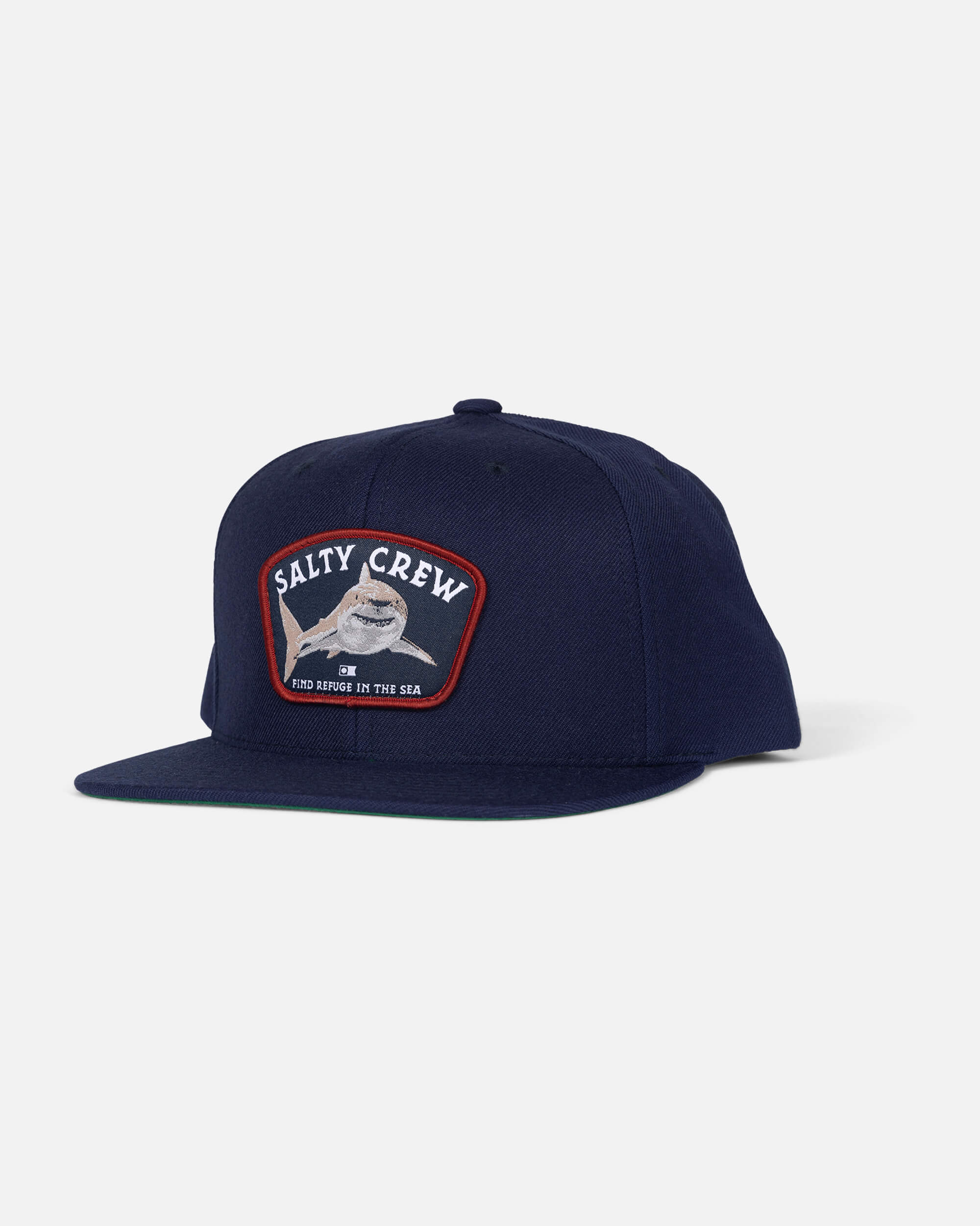 Salty Crew - LURKING 6 Panel Snapback - Navy - Headz Up 