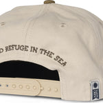 Salty Crew - Hopper - 5-Panel Snapback - Oyster/Brown - Headz Up 