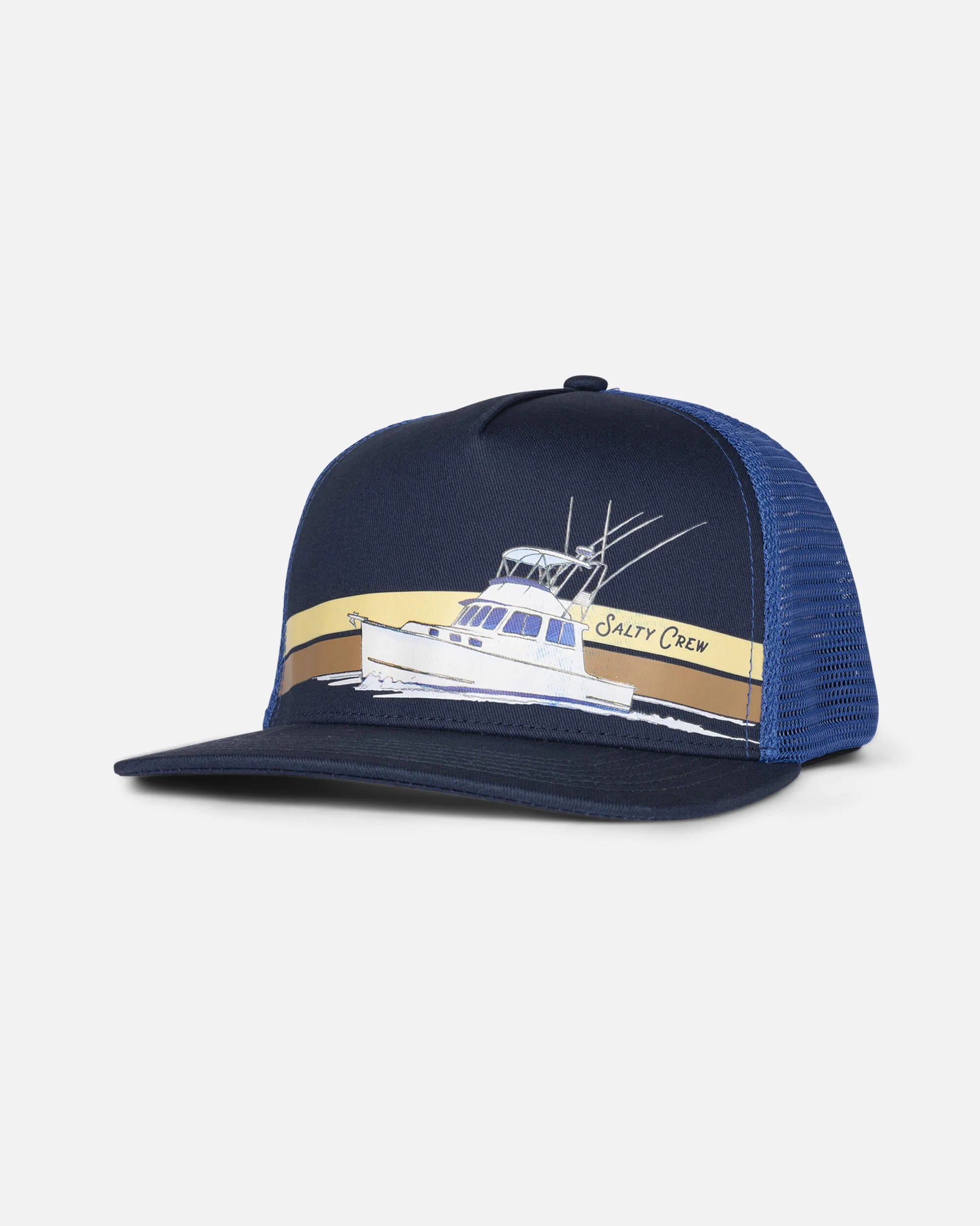Salty Crew - Water Line - Trucker Cap - Navy - Headz Up 