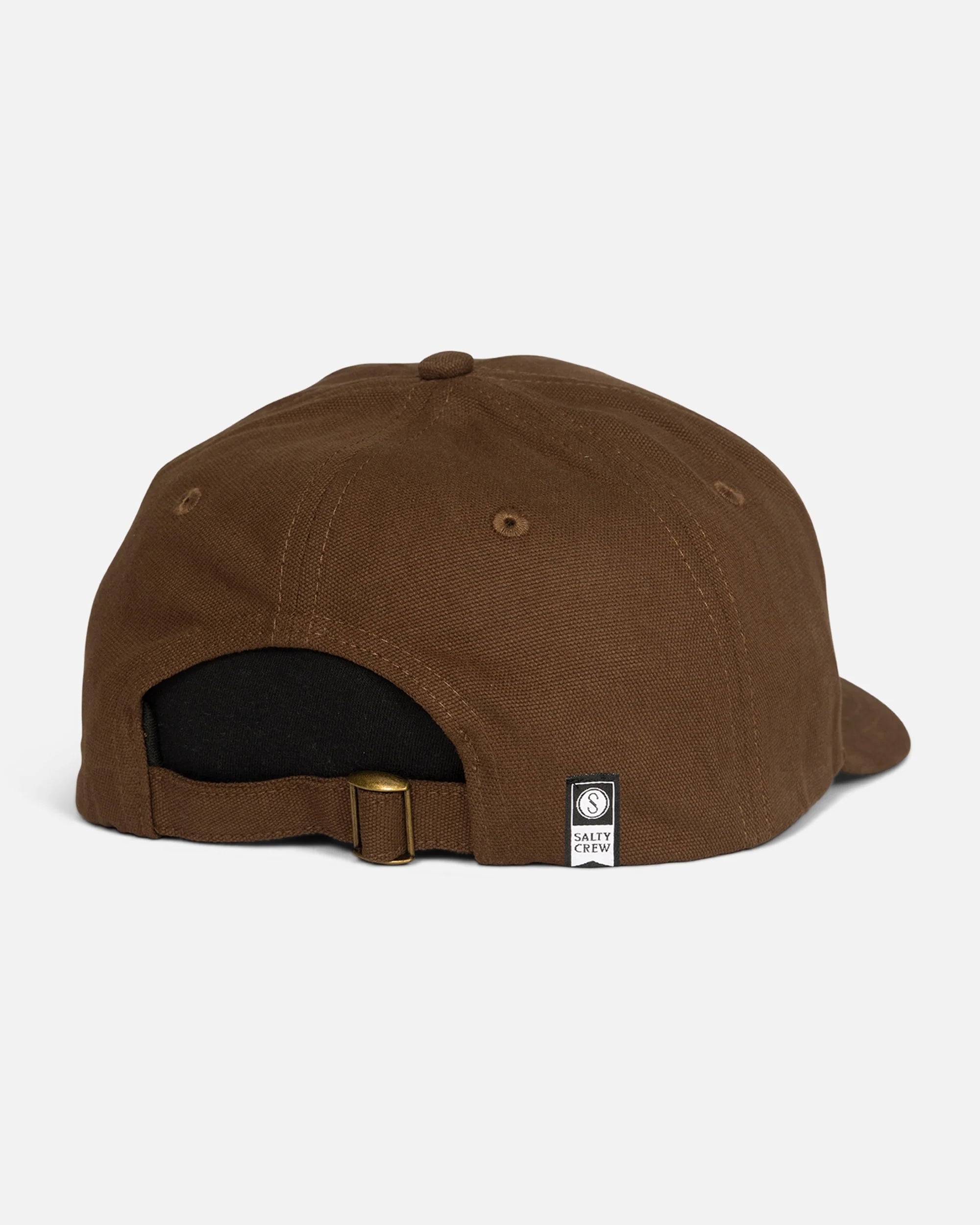 Salty Crew - BILLFISHER - 5-Panel Strapback - Dark Brown - Headz Up 