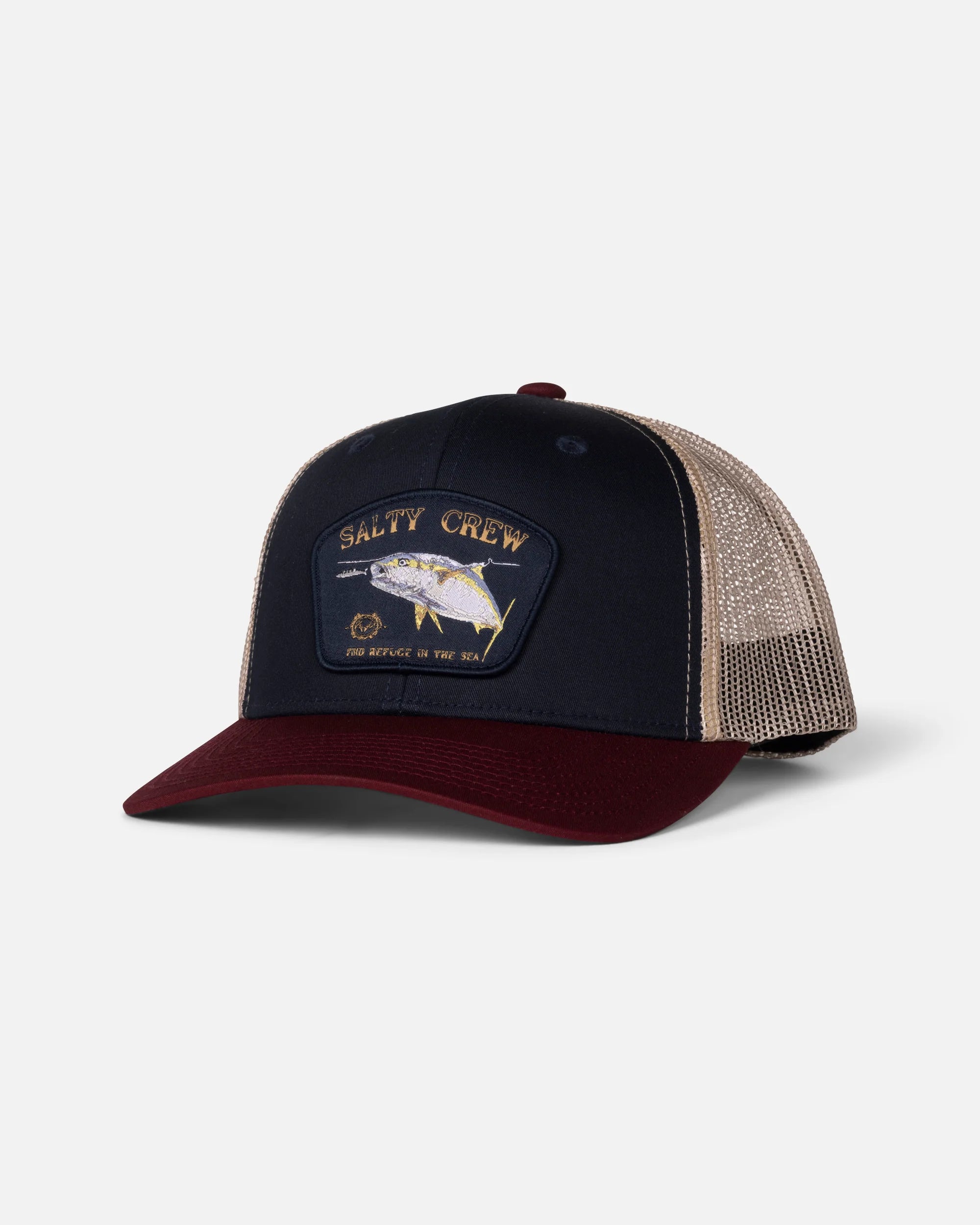 Salty Crew - SURFACE RETRO Trucker - Navy/Red - Headz Up 