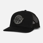 Salty Crew - SKEWED - Retro Trucker Cap - Black - Headz Up 