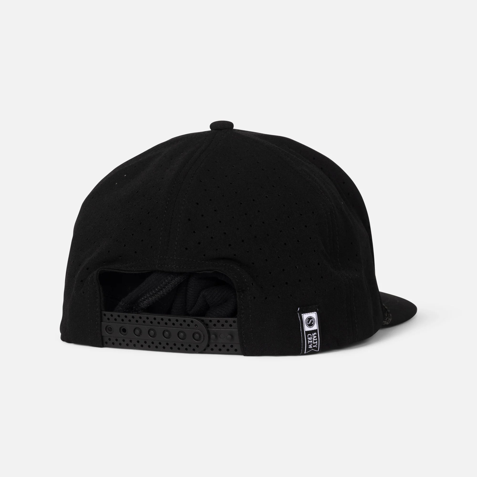 Salty Crew - LONG RANGE SNAPBACK - Black - Headz Up 
