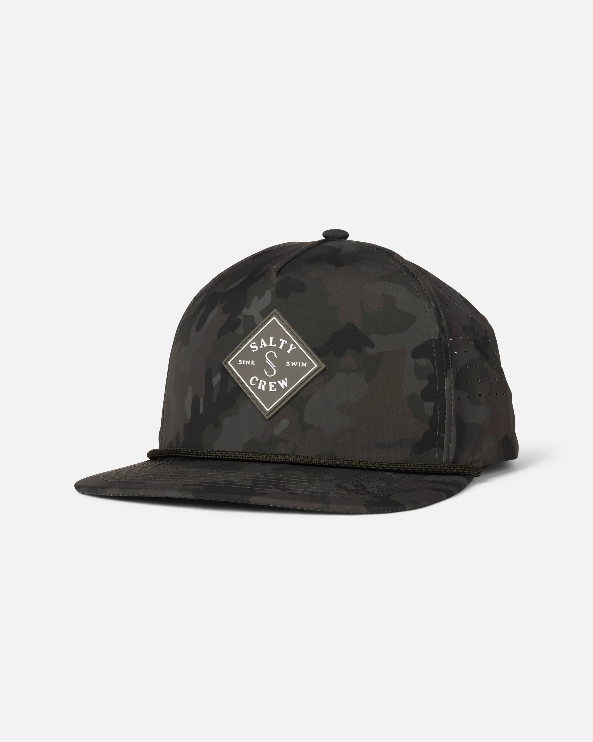 Salty Crew - LONG RANGE SNAPBACK - Camo - Headz Up 