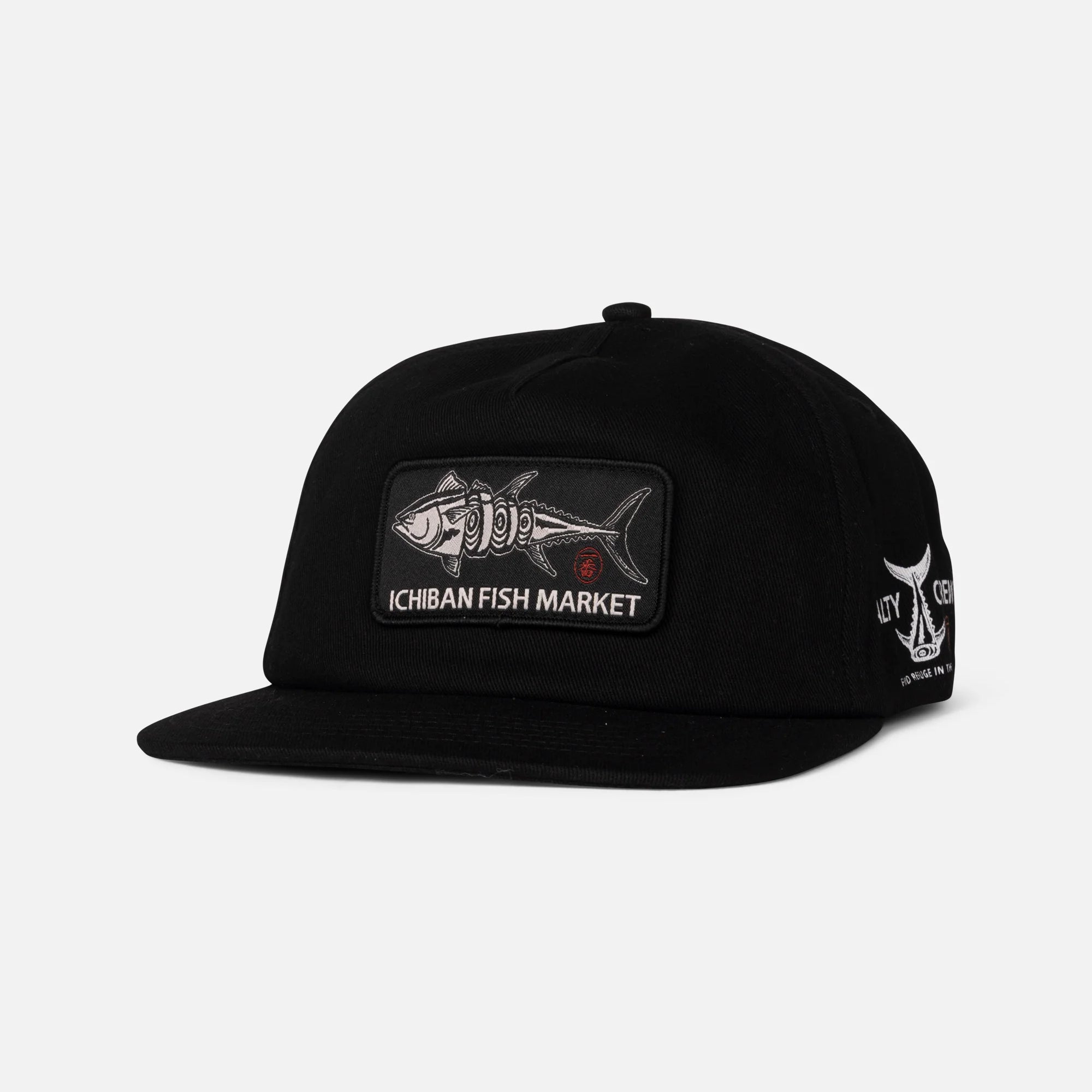 Salty Crew - FISH MARKET SNAPBACK - Black - Headz Up 