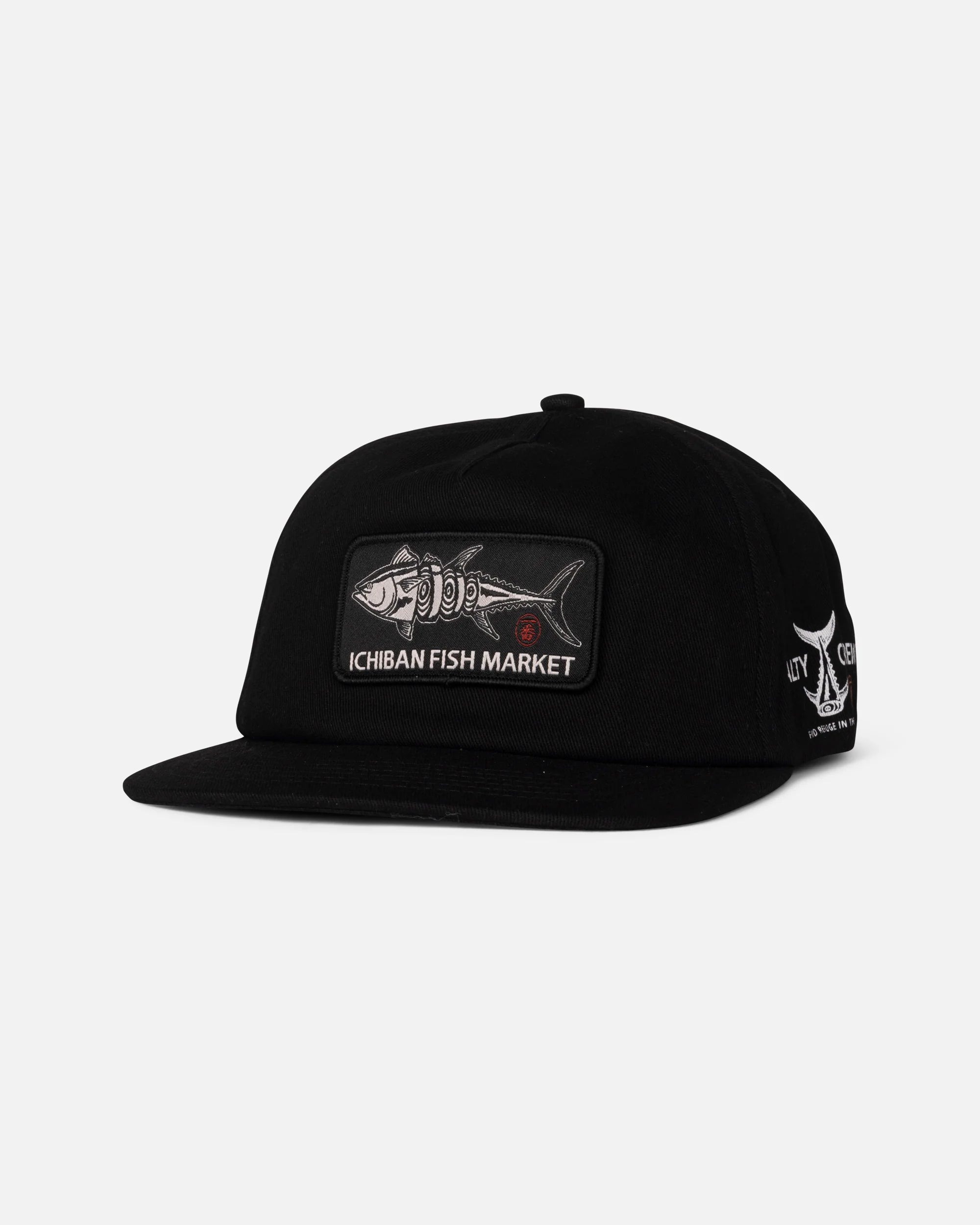 Salty Crew - FISH MARKET SNAPBACK - Black - Headz Up 