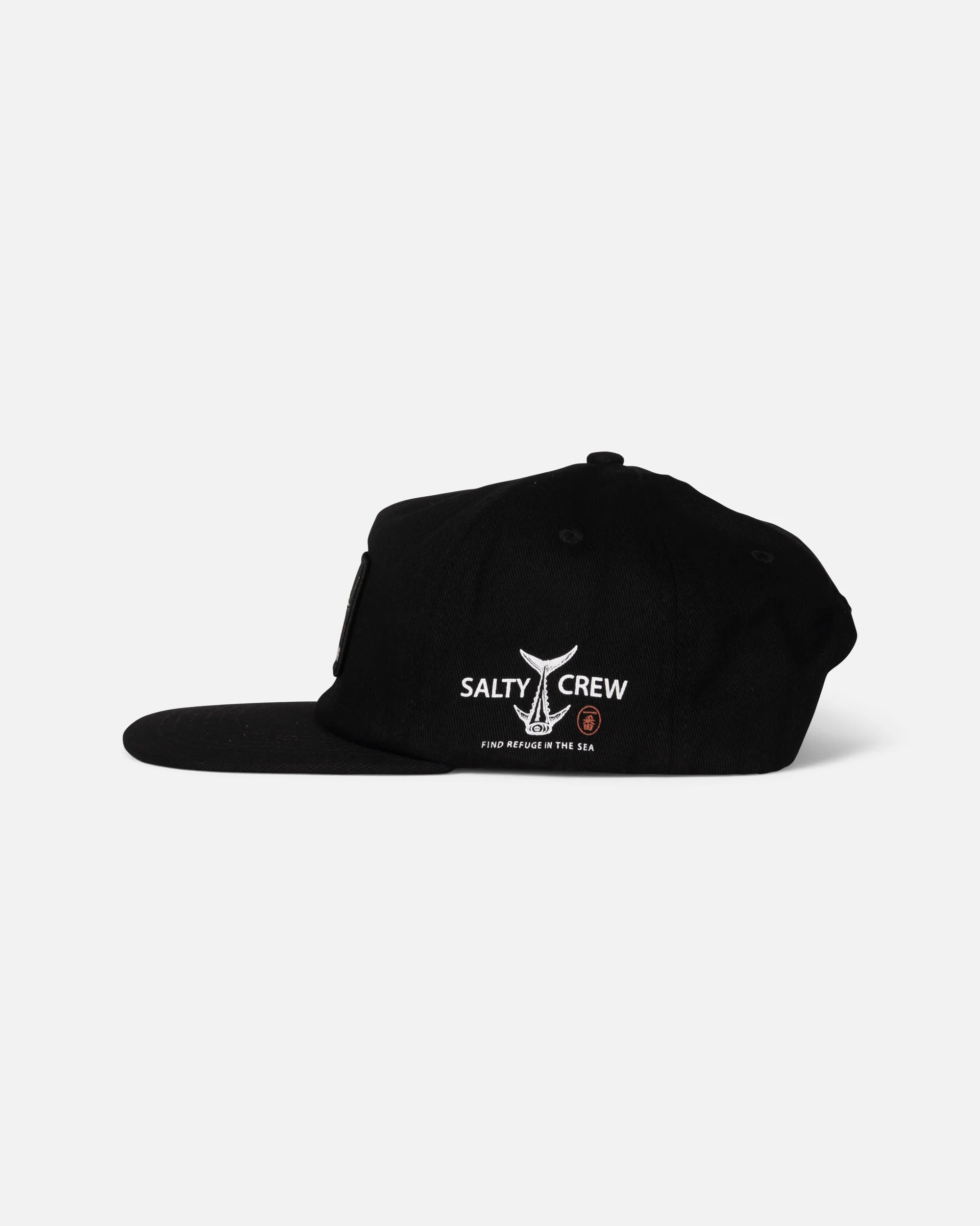 Salty Crew - FISH MARKET SNAPBACK - Black - Headz Up 
