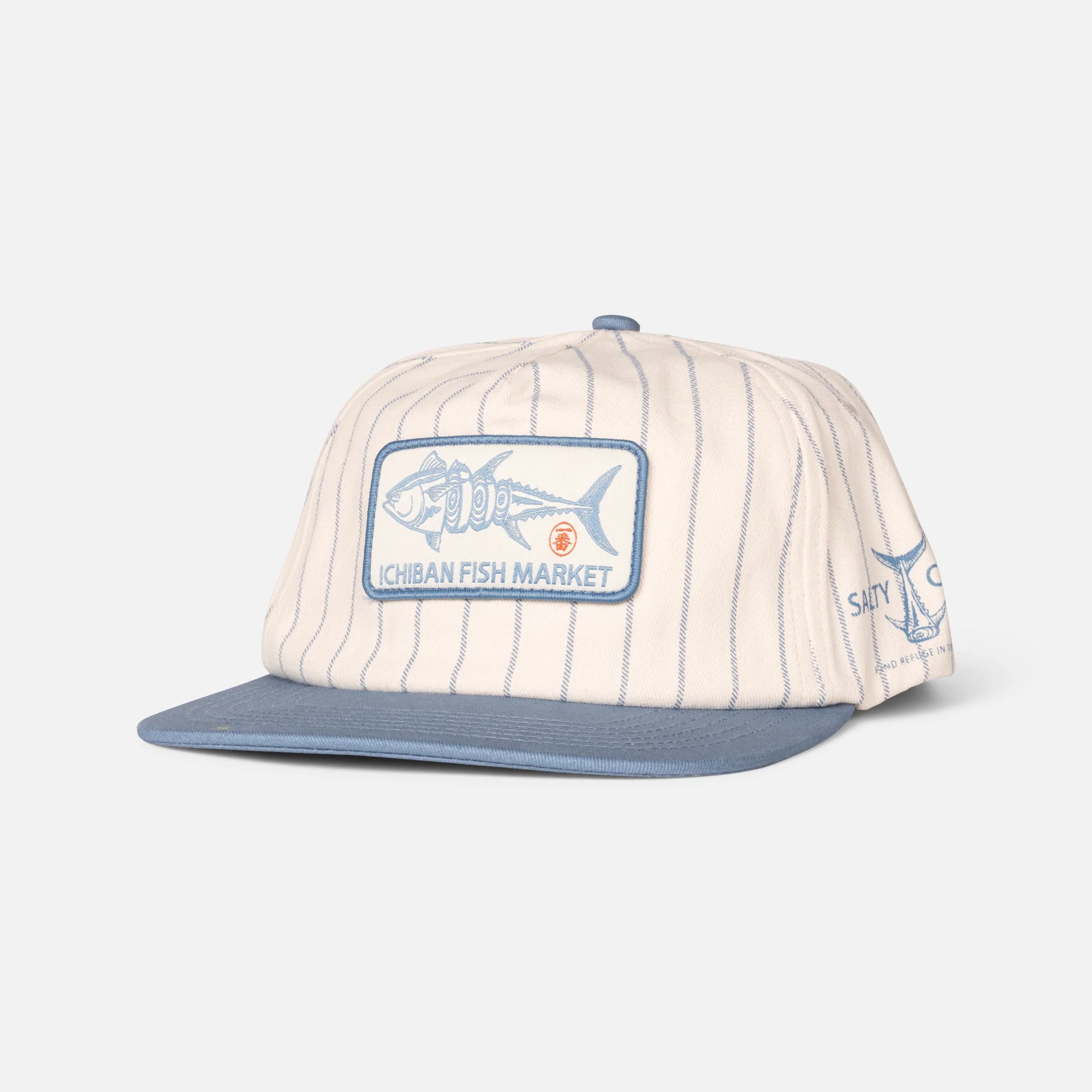 Salty Crew - FISH MARKET SNAPBACK - Off White/Slate - Headz Up 