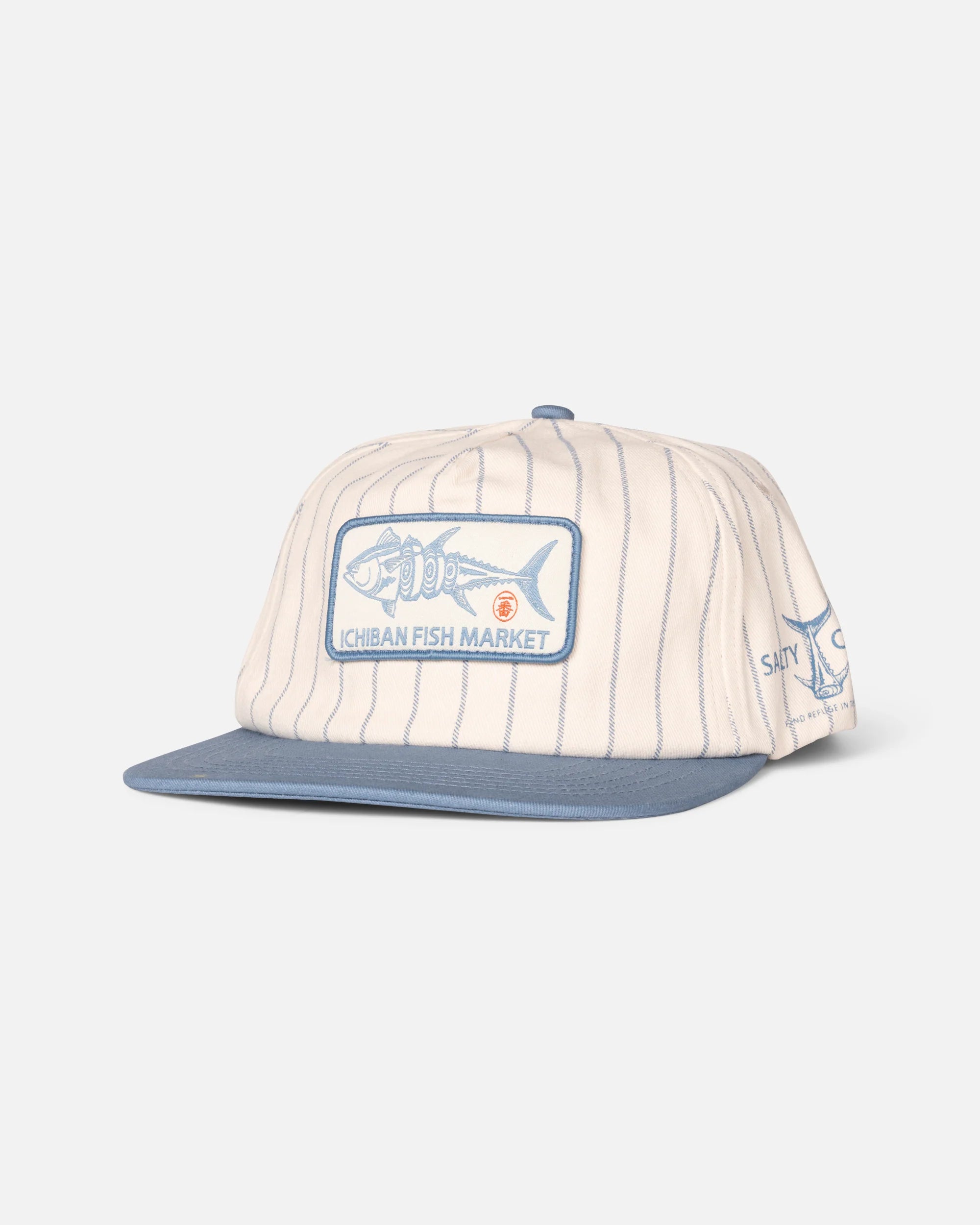 Salty Crew - FISH MARKET SNAPBACK - Off White/Slate - Headz Up 