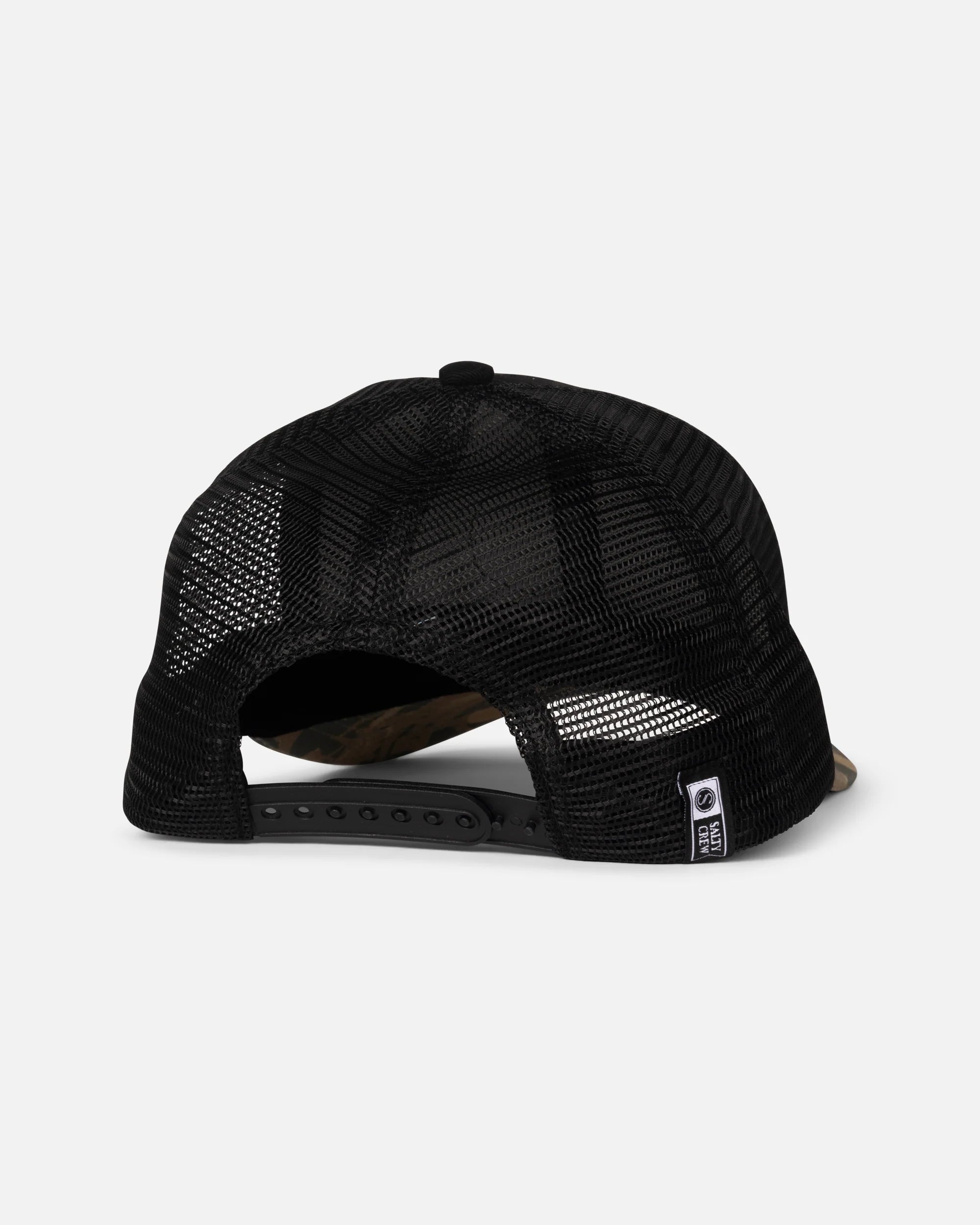 Salty Crew - BORDER TRUCKER - Black/Camo - Headz Up 