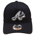 New Era - 9FORTY A-Frame Cap - Atlanta Braves - Navy - Headz Up 