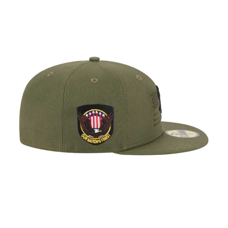 59fifty Fitted Cap Pittsburgh Pirates Armed Forces (2023) - Olive - Headz Up 