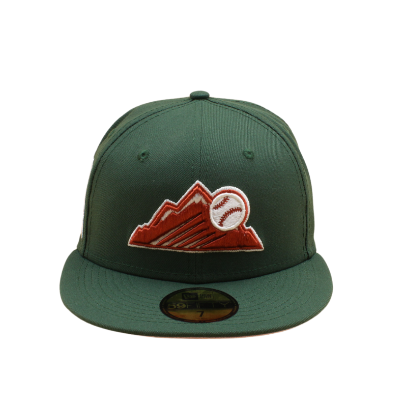 New Era - 59Fifty Fitted Cap - Colorado Rockies - 25th Anniversary  - Dark Green/Pink Undervisor