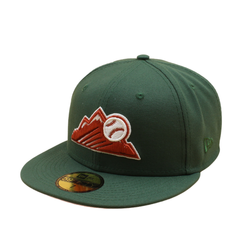 New Era - 59Fifty Fitted Cap - Colorado Rockies - 25th Anniversary  - Dark Green/Pink Undervisor