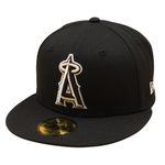 New Era - 59FIFTY Fitted - Anaheim Angels - Black/Sky Blue UV - Headz Up 