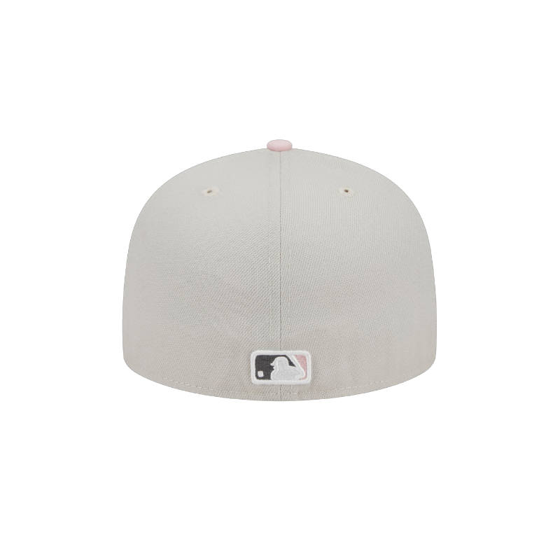 Mothers Day Chicago White Sox 59Fifty Fitted Cap - Stone/Pink - Headz Up 