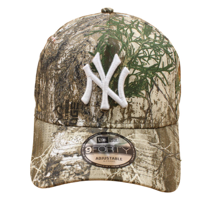 New Era - 9FORTY A-Frame Cap - New York Yankees - WS 98 - Real Tree - Headz Up 