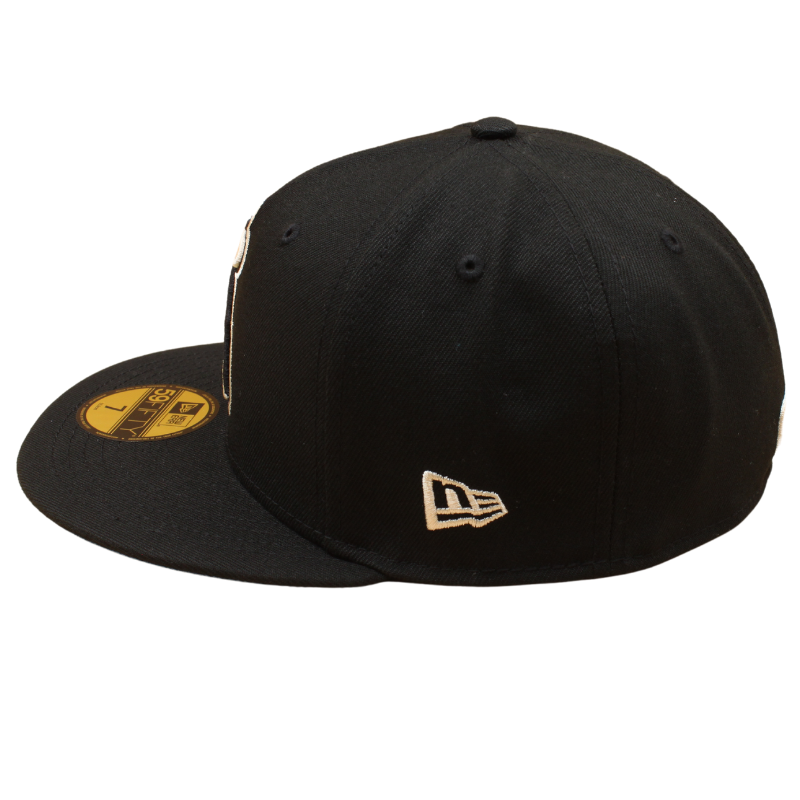 New Era - 59FIFTY Fitted - Anaheim Angels - Black/Sky Blue UV - Headz Up 