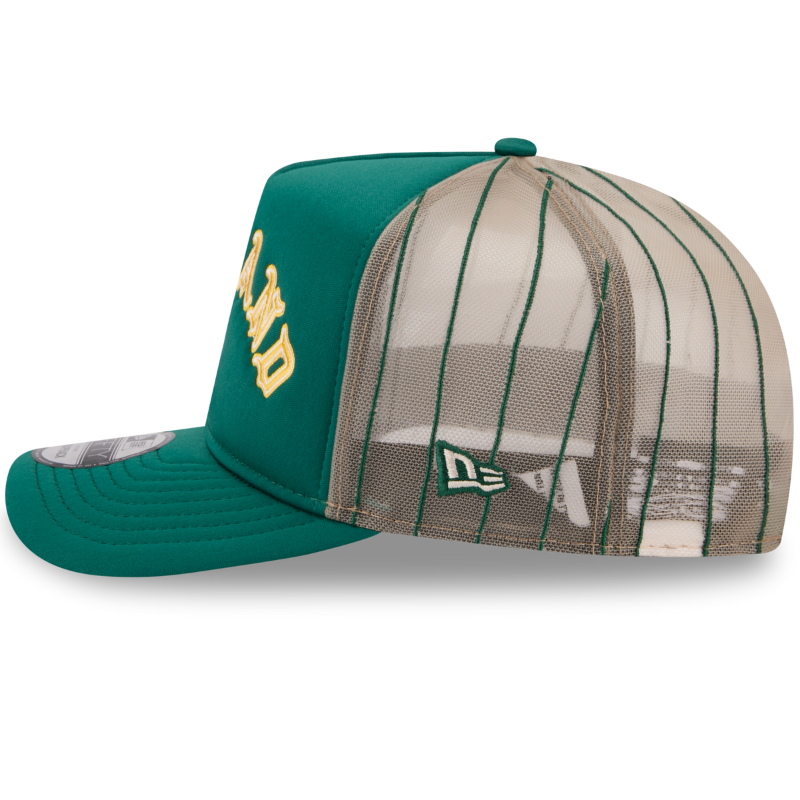 New Era - 9FIFTY A-Frame ARCHED Trucker - Oakland Athletics - OTC - Headz Up 